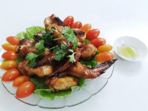 Ngon bất ngờ cánh gà nướng sữa, mật ong