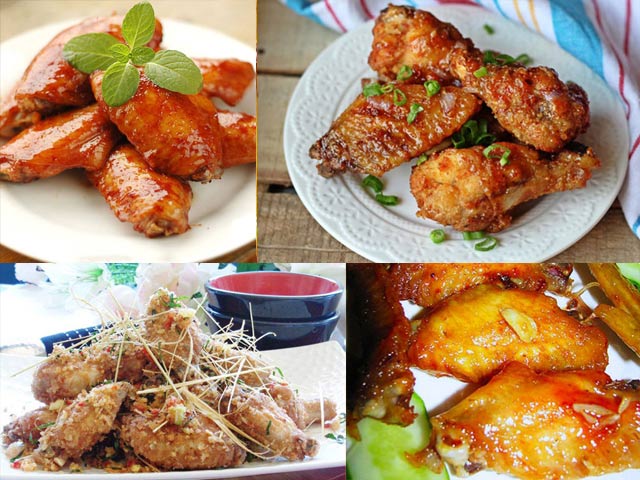 4 món cánh gà ngon miệng cho những ngày đầu tháng
