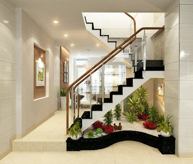 Bố trí cầu thang đúng cách để chiêu tài, cầu lộc, vợ chồng gắn bó, yêu thương nhau đến già - Ảnh 2. Bố trí cầu thang đúng cách để chiêu tài, cầu lộc, vợ chồng gắn bó, yêu thương nhau đến già - Ảnh 2.