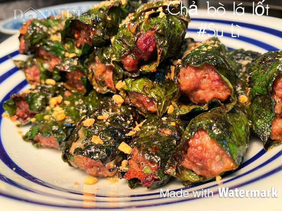 Chả bò lá lốt - Ảnh 3. Chả bò lá lốt - Ảnh 3.