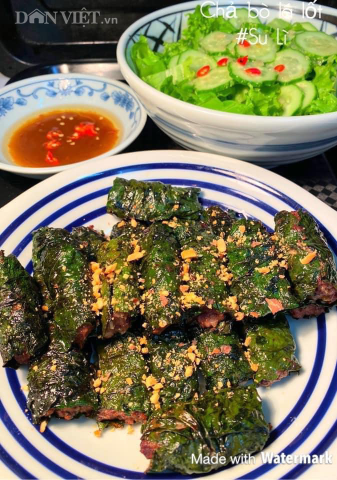 Chả bò lá lốt - Ảnh 4. Chả bò lá lốt - Ảnh 4.