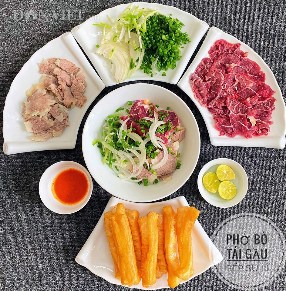 Nấu Phở bò gầu tái đổi vị cho cả nhà - Ảnh 1. Nấu Phở bò gầu tái đổi vị cho cả nhà - Ảnh 1.
