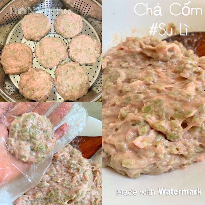 Cách làm Chả cốm - Ảnh 1. Cách làm Chả cốm - Ảnh 1.