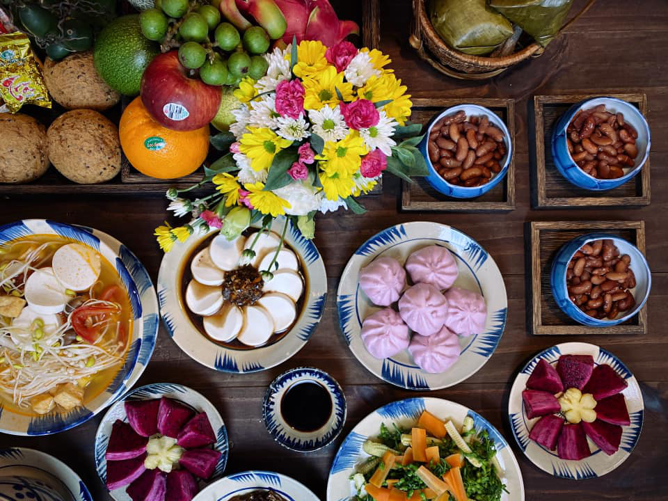 Gợi ý thực đơn mâm cúng chay rằm tháng 7 - Ảnh 5. Gợi ý thực đơn mâm cúng chay rằm tháng 7 - Ảnh 5.
