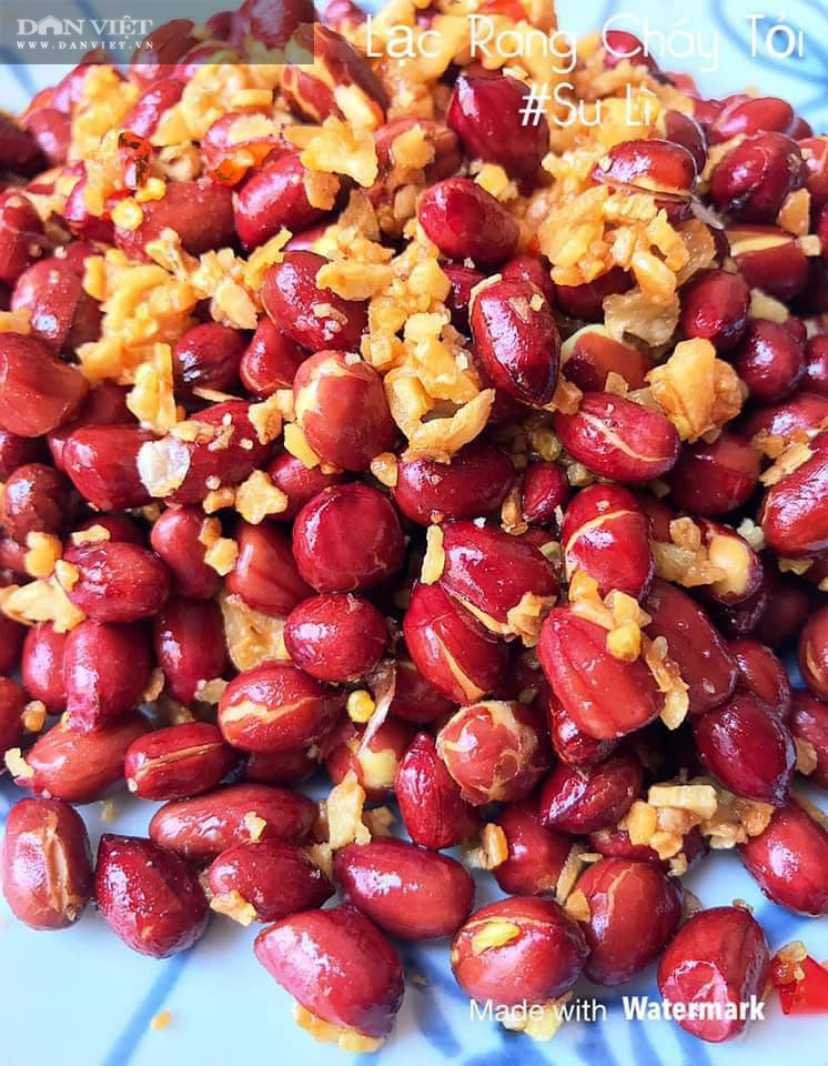 Lạc rang cháy tỏi, món ngon lạ miệng - Ảnh 3. Lạc rang cháy tỏi, món ngon lạ miệng - Ảnh 3.