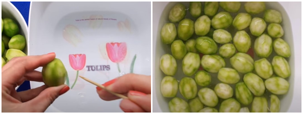 Mứt cóc chua ngọt, cay cay làm mê thực khách dịp Tết đến, Xuân về  - Ảnh 2.