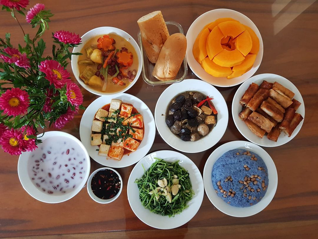 Gợi ý thực đơn mâm cỗ cúng chay thanh đạm ngày rằm tháng Giêng - Ảnh 1. Gợi ý thực đơn mâm cỗ cúng chay thanh đạm ngày rằm tháng Giêng - Ảnh 1.