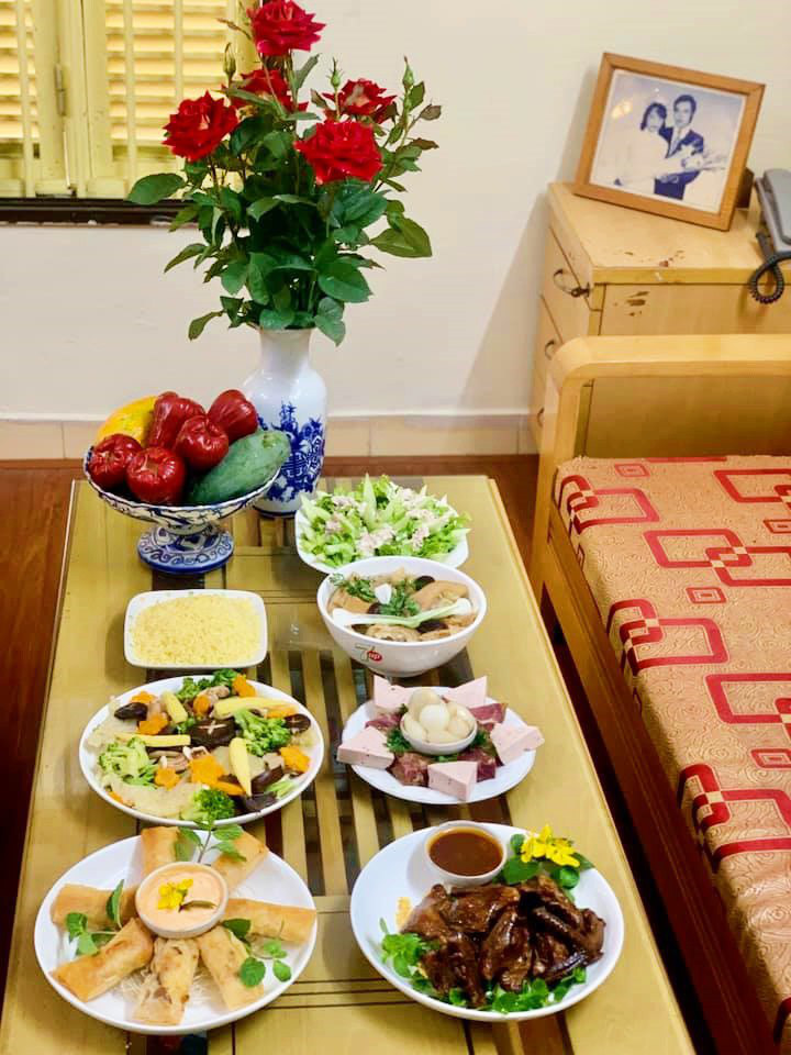 "Ngả mũ" trước, những mâm cỗ cúng Rằm tháng Giêng của chị em, cao thủ chốn nhân gian  - Ảnh 15.