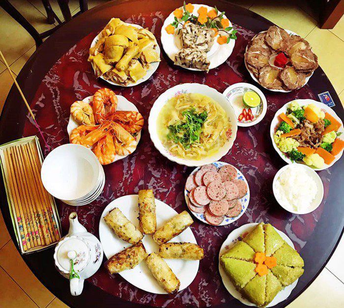 "Ngả mũ" trước, những mâm cỗ cúng Rằm tháng Giêng của chị em, cao thủ chốn nhân gian  - Ảnh 10.
