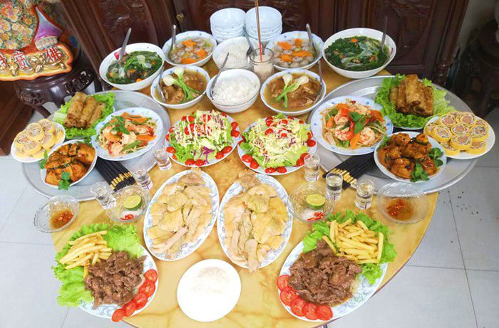 "Ngả mũ" trước, những mâm cỗ cúng Rằm tháng Giêng của chị em, cao thủ chốn nhân gian  - Ảnh 16.