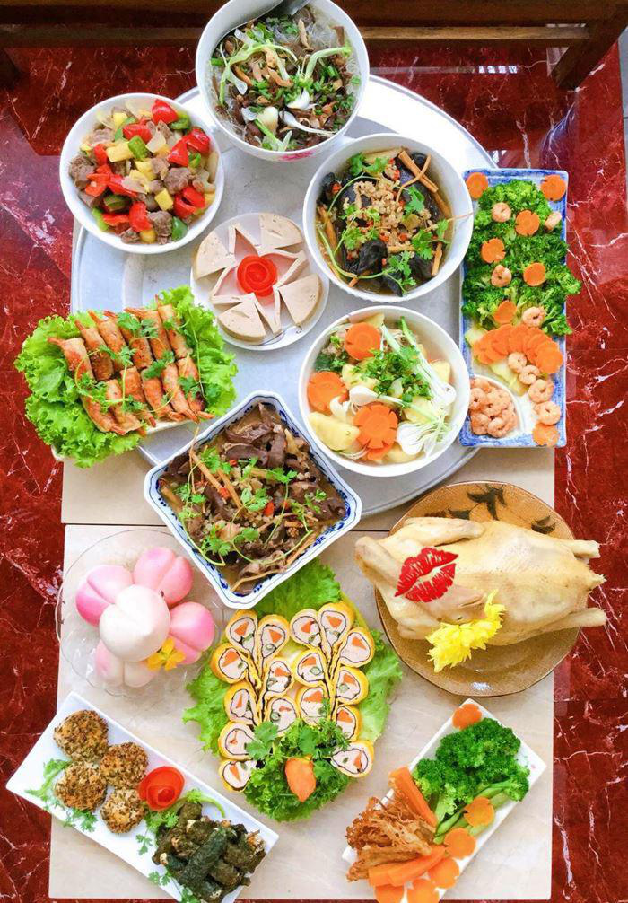 "Ngả mũ" trước, những mâm cỗ cúng Rằm tháng Giêng của chị em, cao thủ chốn nhân gian  - Ảnh 4.