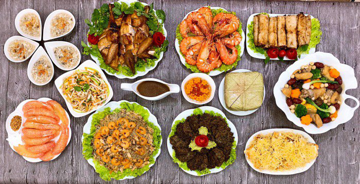 "Ngả mũ" trước, những mâm cỗ cúng Rằm tháng Giêng của chị em, cao thủ chốn nhân gian  - Ảnh 1.