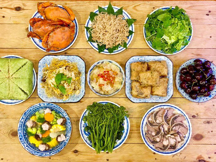 "Ngả mũ" trước, những mâm cỗ cúng Rằm tháng Giêng của chị em, cao thủ chốn nhân gian  - Ảnh 8.