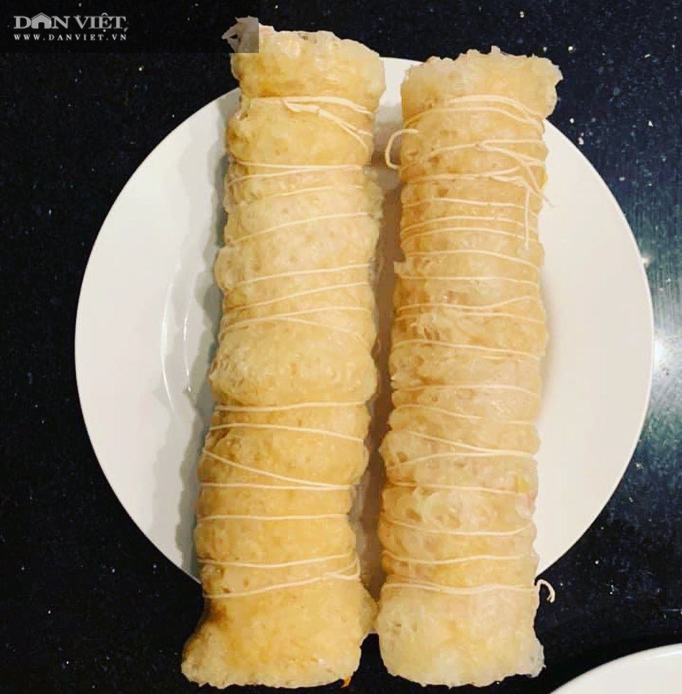 Canh bóng cuộn giò sống thả - Ảnh 2.