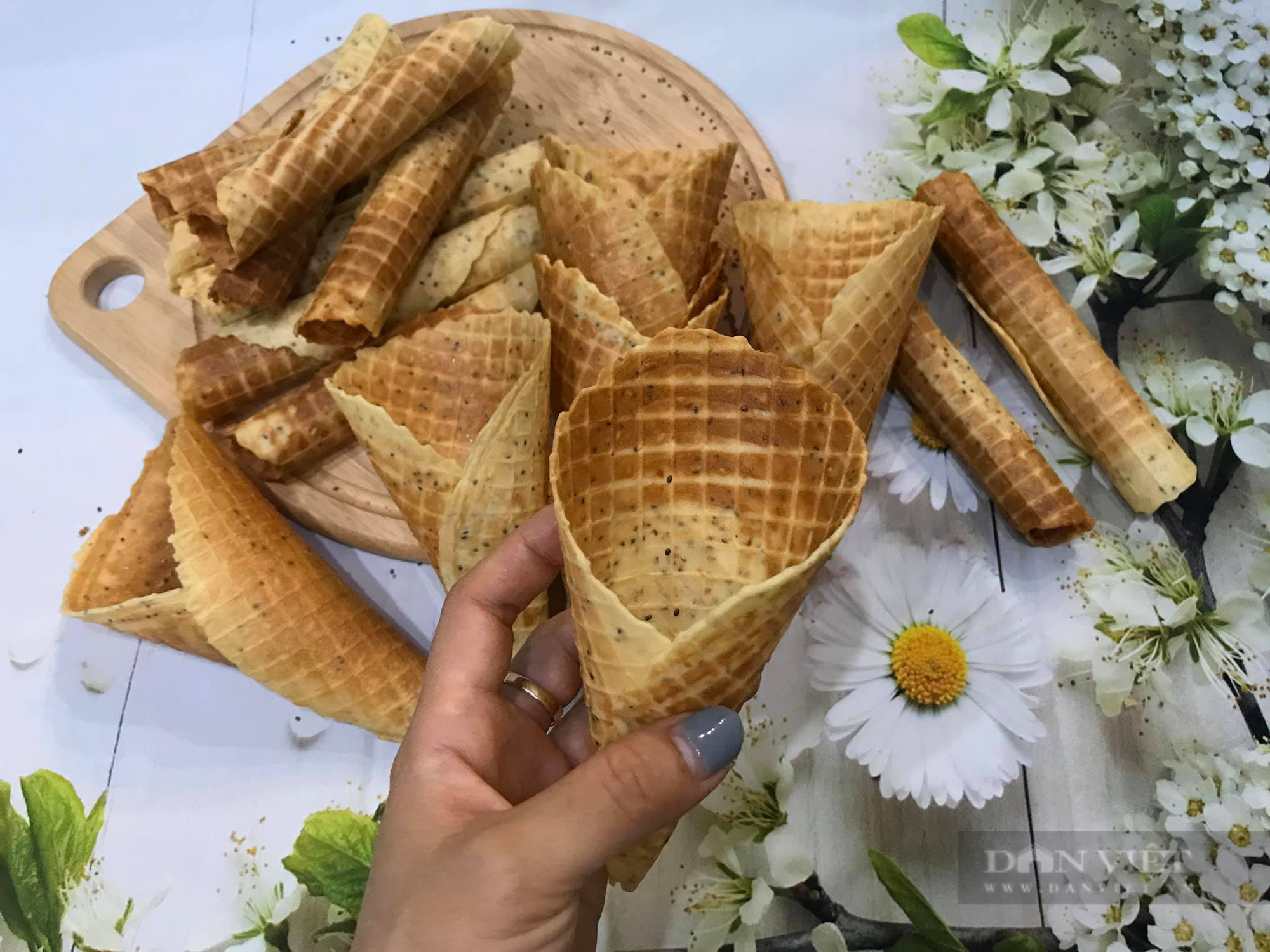 Muốn làm bánh ốc quế thơm giòn, đừng bỏ qua điều này - Ảnh 4.