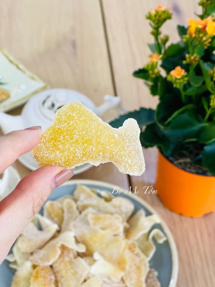 Để mứt gừng lên màu đẹp, đừng quên cho thứ nước này (bài Tết) - Ảnh 2. Để mứt gừng lên màu đẹp, đừng quên cho thứ nước này (bài Tết) - Ảnh 2.