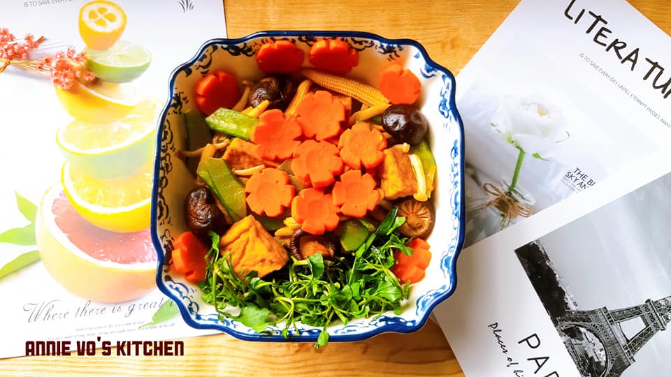 Gợi ý mâm cúng chay 7 món cho ngày rằm tháng Bảy - Ảnh 3.