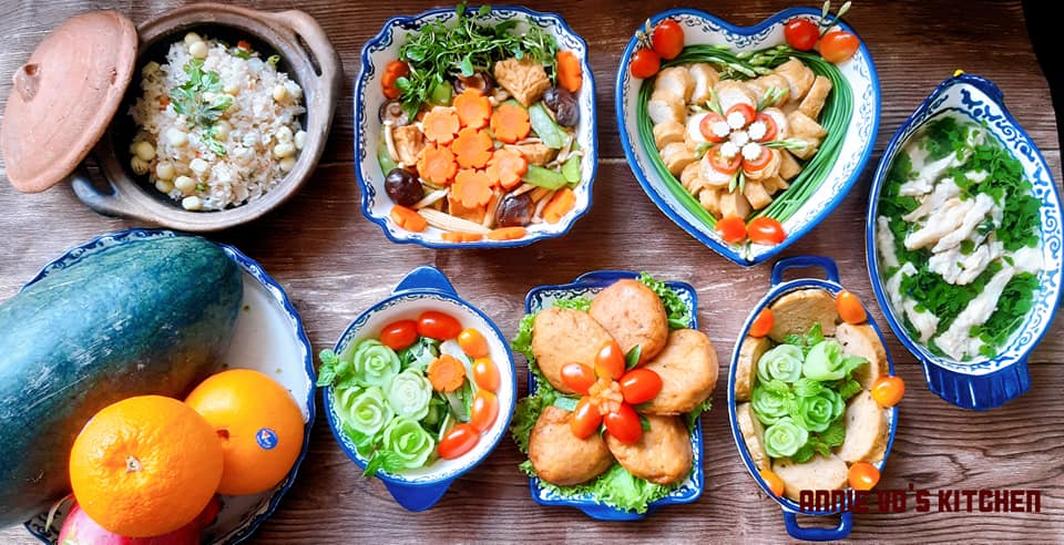 Gợi ý mâm cúng chay 7 món cho ngày rằm tháng Bảy - Ảnh 1.