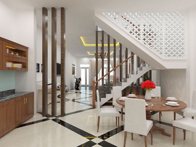 Thiết kế cầu thang hợp phong thủy, phúc lộc đến nhà, gia đình quanh năm sung túc - Ảnh 4.