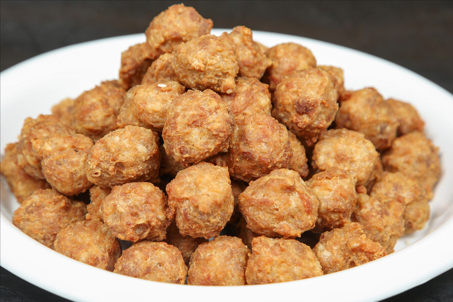 Thịt viên chiên giòn - Ảnh 7.