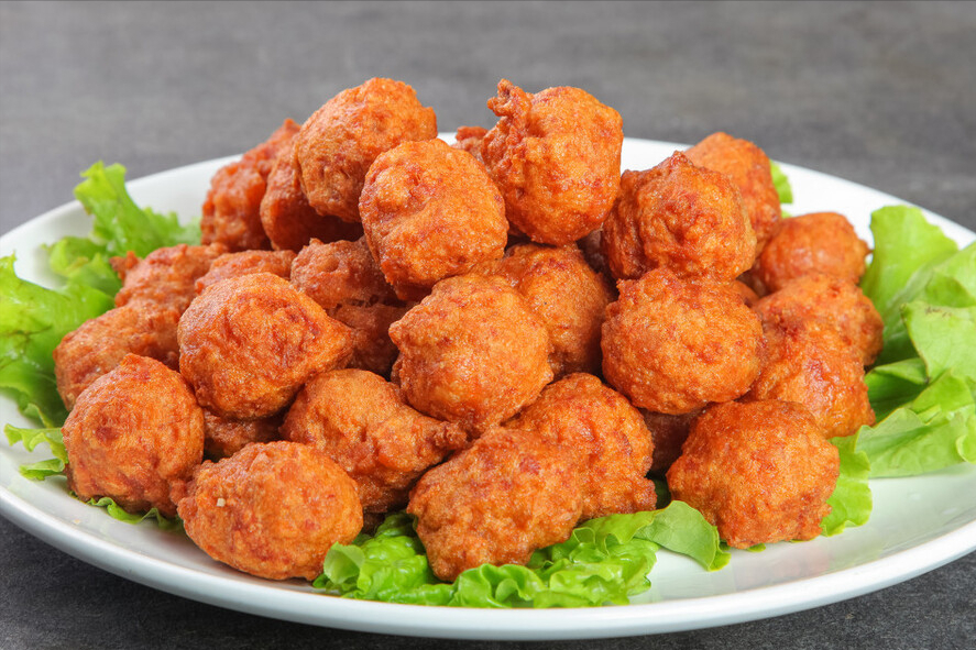 Thịt viên chiên giòn - Ảnh 3.