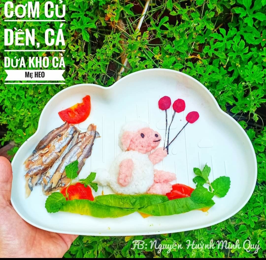 Mẹ sáng tạo những đĩa cơm đẹp như tranh, giúp con hào hứng tới bữa - Ảnh 6. Mẹ sáng tạo những đĩa cơm đẹp như tranh, giúp con hào hứng tới bữa - Ảnh 6.