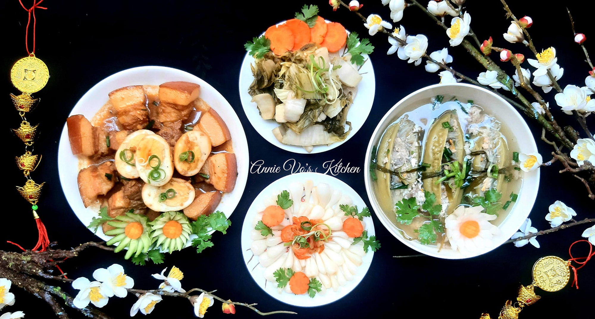 Gợi ý thực đơn mâm cơm ngày Tết đậm vị miền Nam - Ảnh 1.