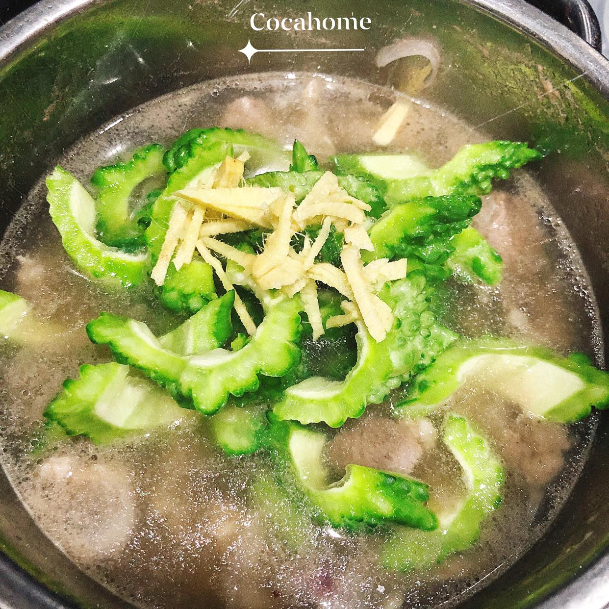 Mướp đắng nấu với phần này của con heo, vừa ngon vừa bổ - Ảnh 5. Mướp đắng nấu với phần này của con heo, vừa ngon vừa bổ - Ảnh 5.
