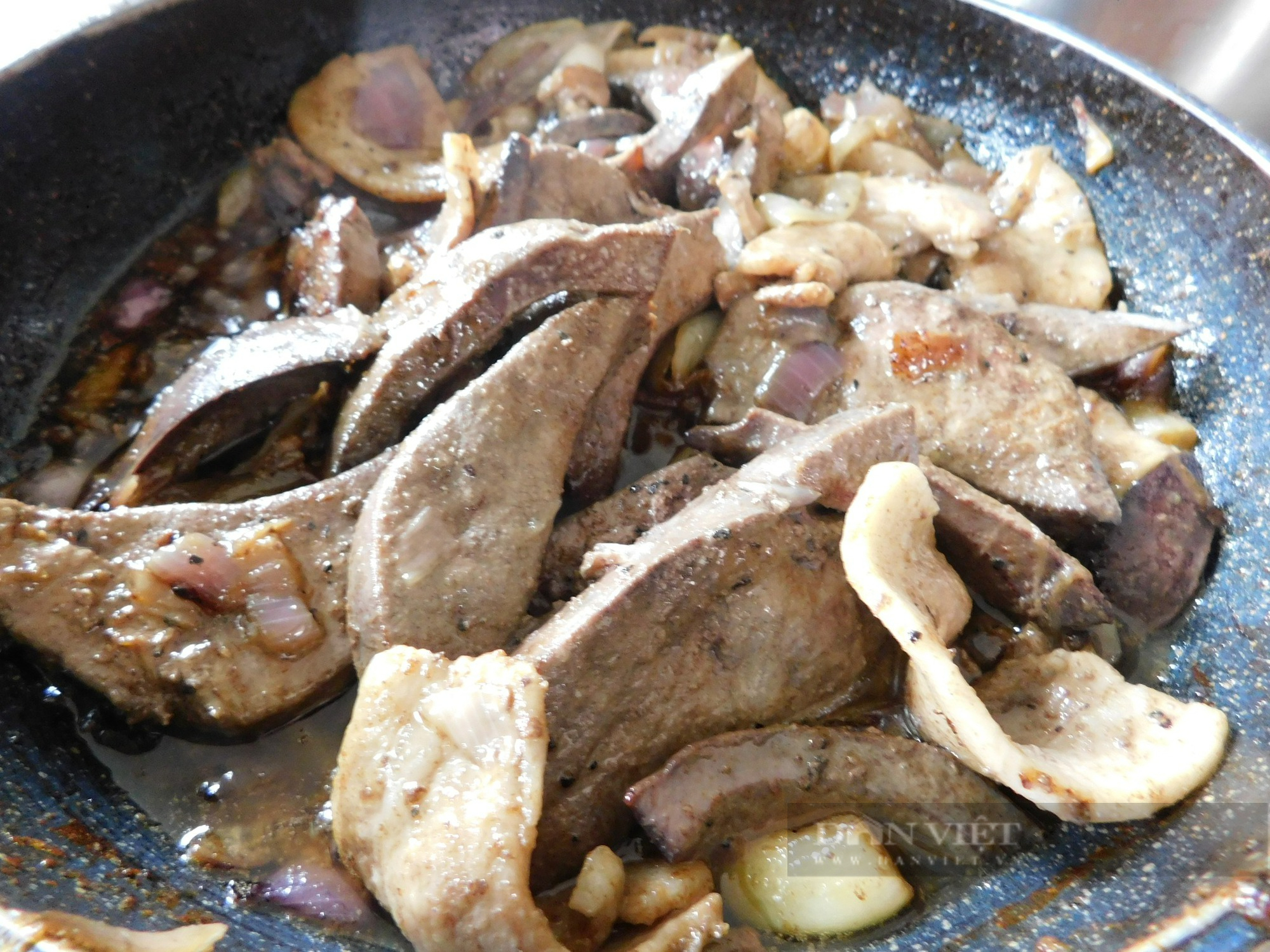 Pate gan heo béo ngậy thơm ngon - Ảnh 4.