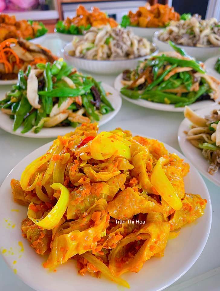 Gợi ý thực đơn mâm cơm chay cho ngày Rằm - Ảnh 2. Gợi ý thực đơn mâm cơm chay cho ngày Rằm - Ảnh 2.