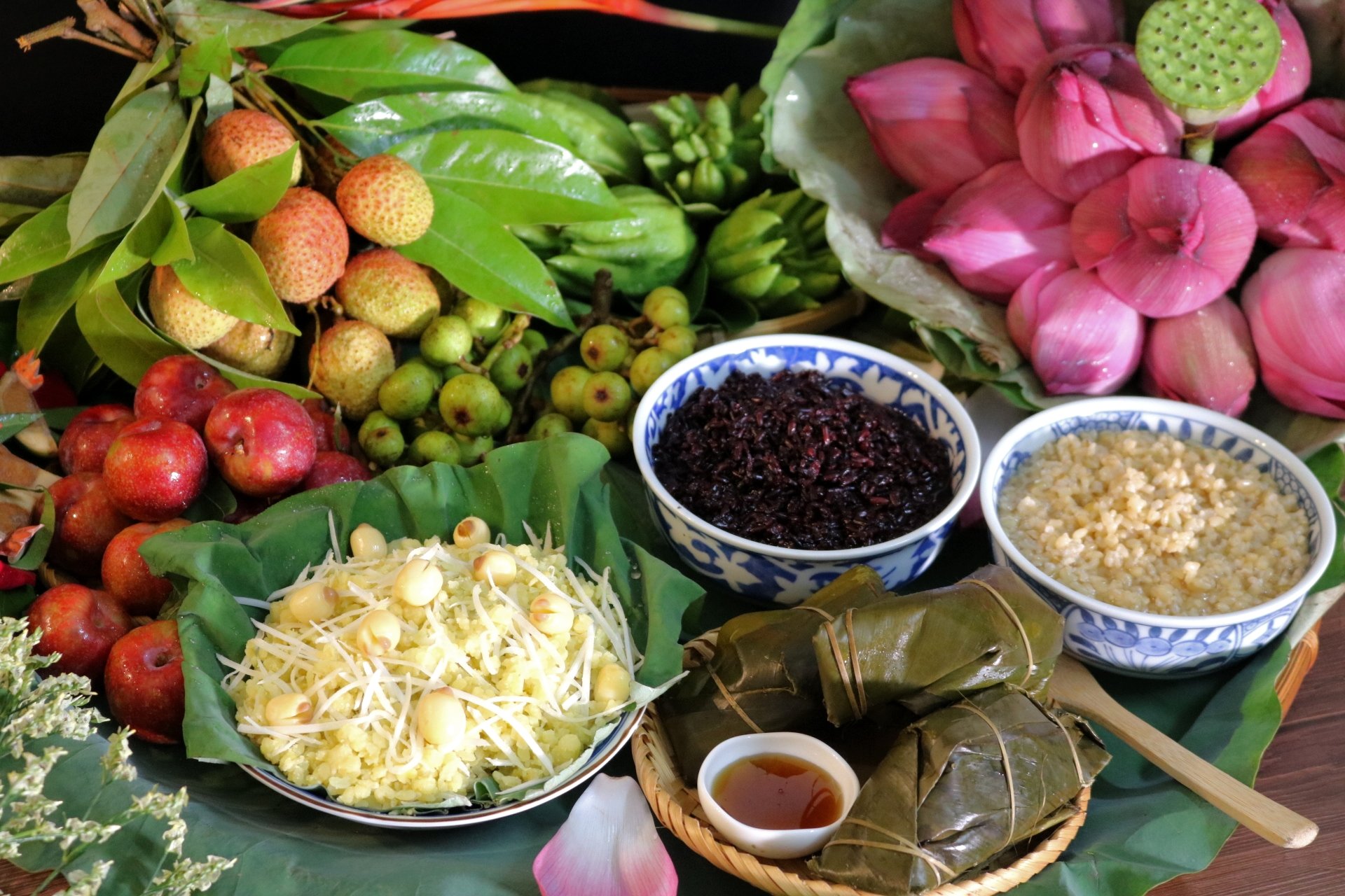 Cách làm cơm rượu nếp cho mâm cỗ cúng tết Đoan Ngọ - Ảnh 1. Cách làm cơm rượu nếp cho mâm cỗ cúng tết Đoan Ngọ - Ảnh 1.