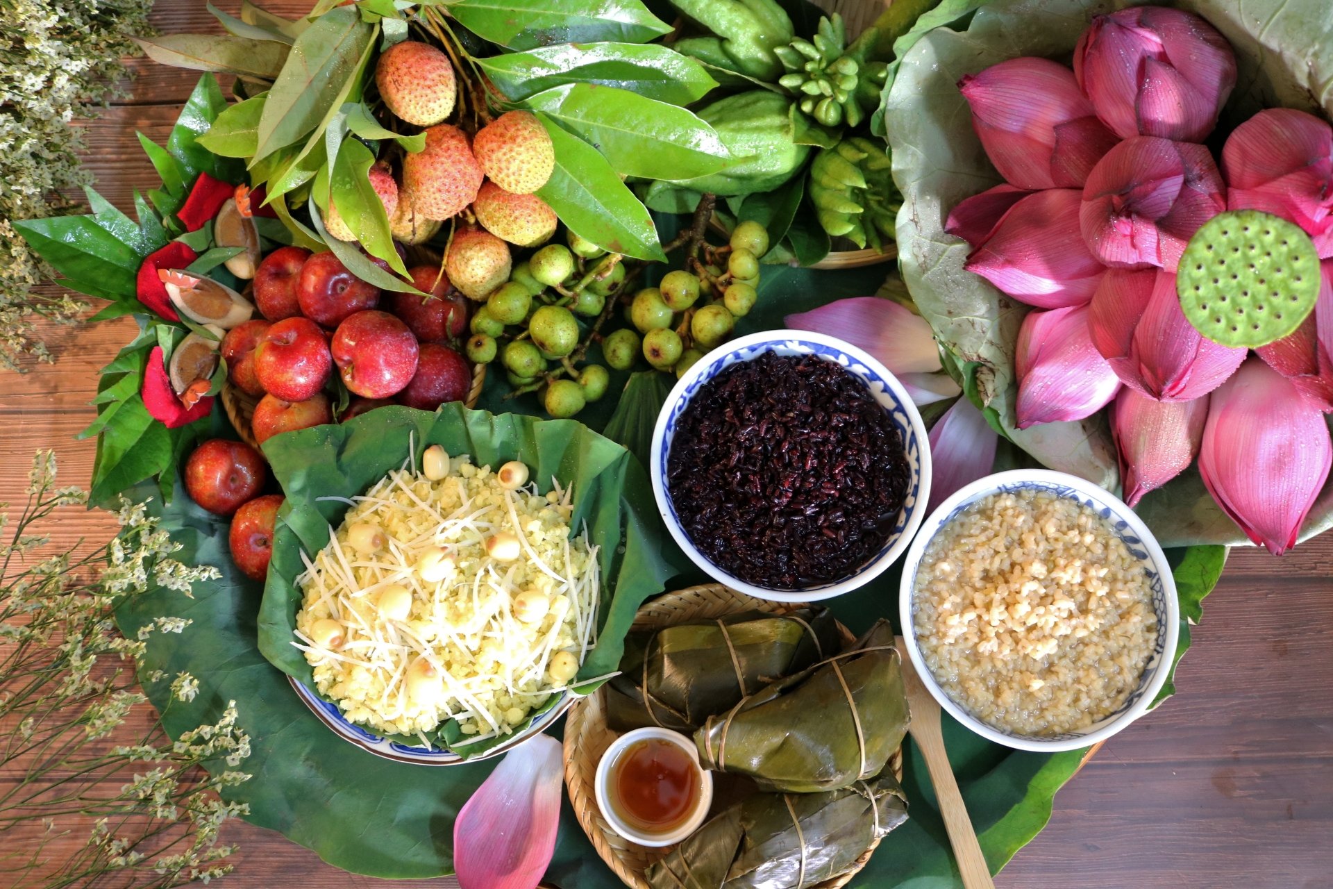 Cách làm cơm rượu nếp cho mâm cỗ cúng tết Đoan Ngọ - Ảnh 7. Cách làm cơm rượu nếp cho mâm cỗ cúng tết Đoan Ngọ - Ảnh 7.