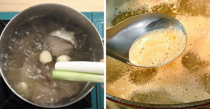 Xương bò mua về cứ thả vào nồi nước này là không sợ hôi, nước dùng trong vắt - Ảnh 3. Xương bò mua về cứ thả vào nồi nước này là không sợ hôi, nước dùng trong vắt - Ảnh 3.
