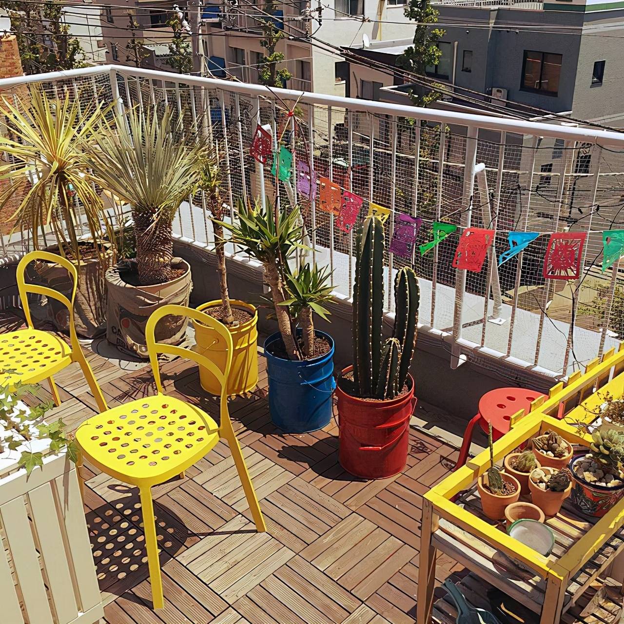 "Thiên đường" tại gia, ban công không chỉ trồng cây cảnh mà có nhiều tác dụng không ngờ - Ảnh 4.