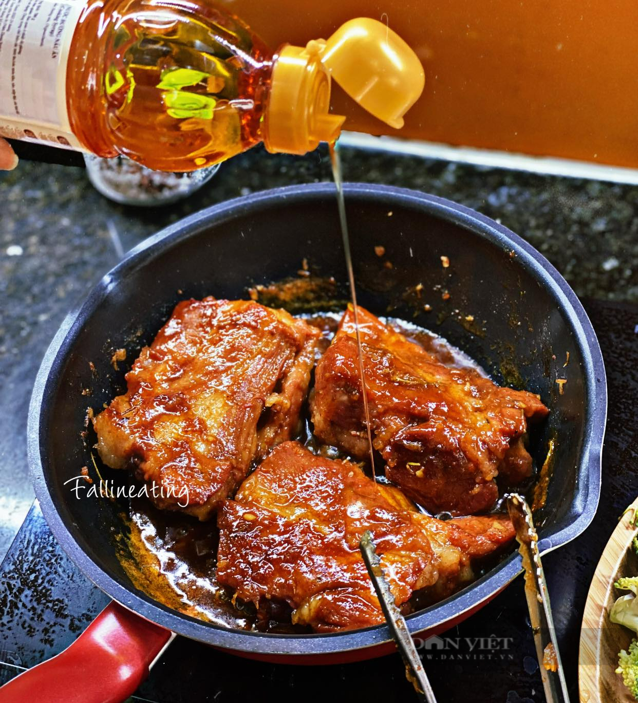 Cách làm thịt xá xíu không cần lò nướng - Ảnh 4. Cách làm thịt xá xíu không cần lò nướng - Ảnh 4.