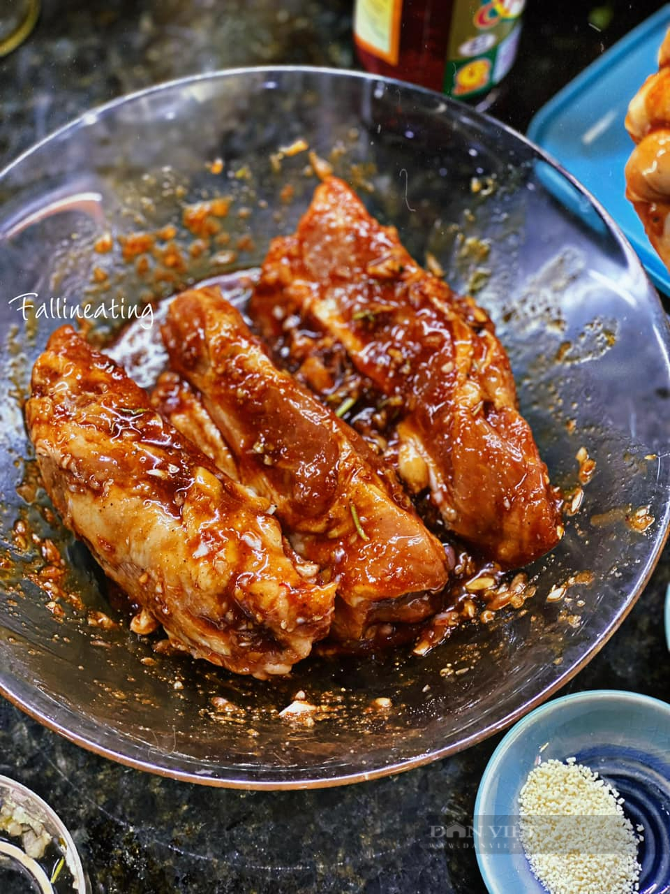 Cách làm thịt xá xíu không cần lò nướng - Ảnh 5. Cách làm thịt xá xíu không cần lò nướng - Ảnh 5.