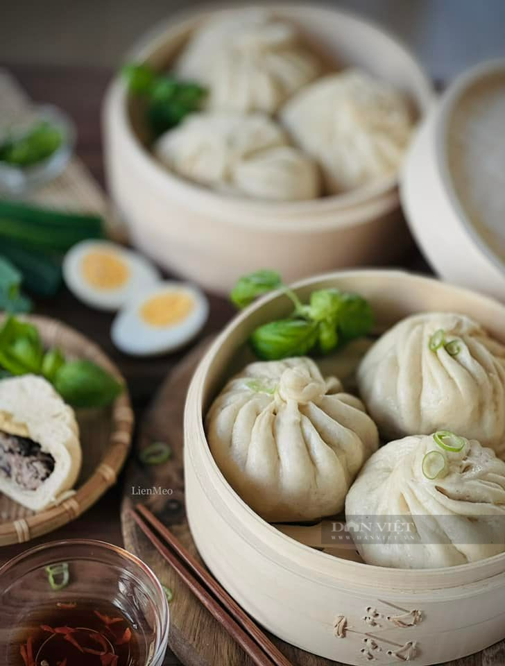 Bật mí cách làm bánh bao nhân thịt xốp mềm, không cần máy trộn bột - Ảnh 6. Bật mí cách làm bánh bao nhân thịt xốp mềm, không cần máy trộn bột - Ảnh 6.