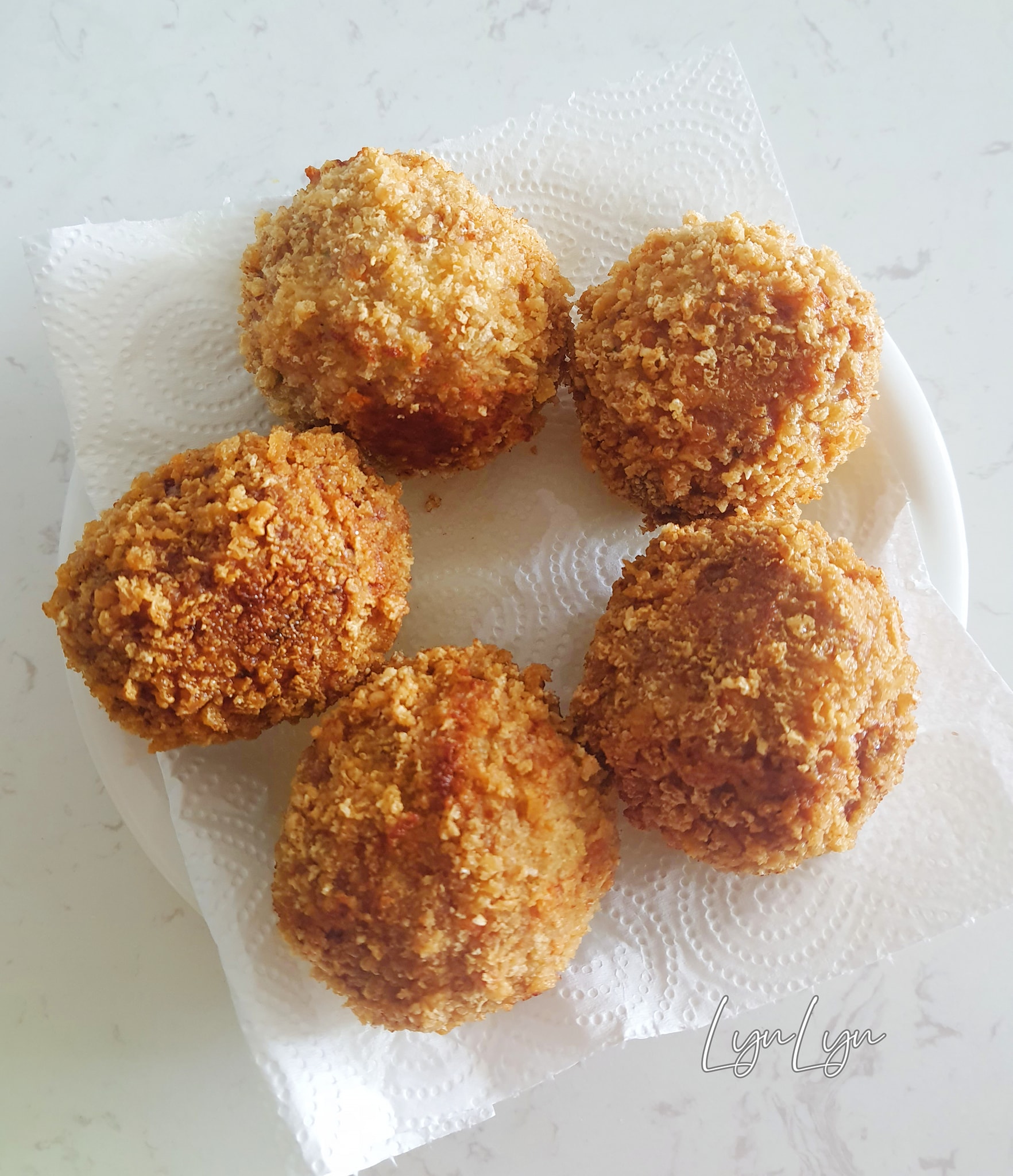 Lạ miệng với món thịt bọc trứng chiên xù - Ảnh 4.