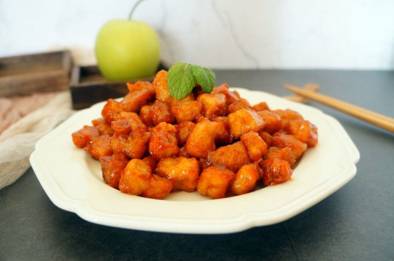 Phần thịt này của lợn hơi khô nhưng sốt chua ngọt lại cực ngon, ăn không thừa 1 miếng - Ảnh 12.