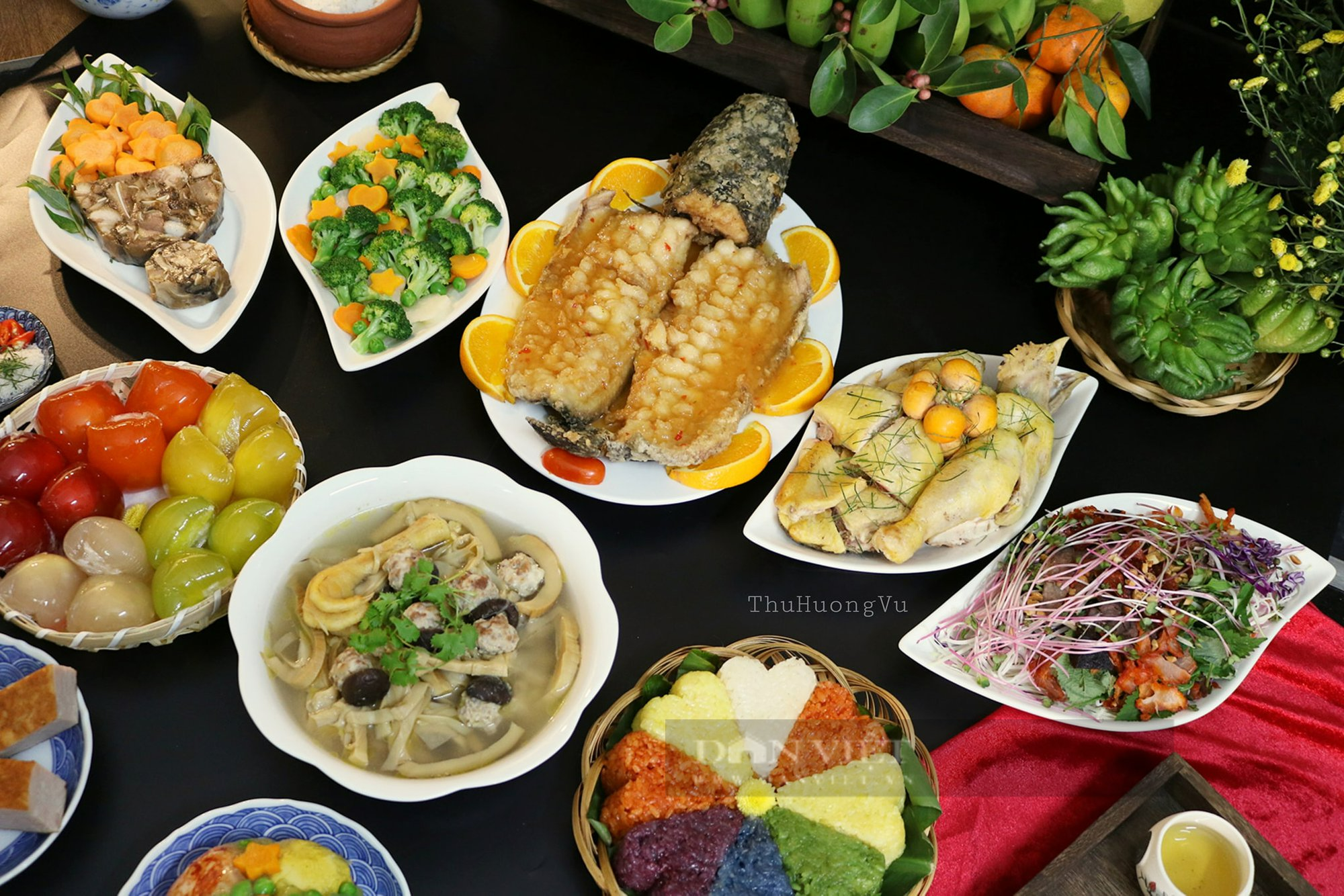Gợi ý thực đơn mâm cúng ngũ sắc mùng 1 Tết đầy đủ cầu mong một năm mới bình an, may mắn - Ảnh 2.