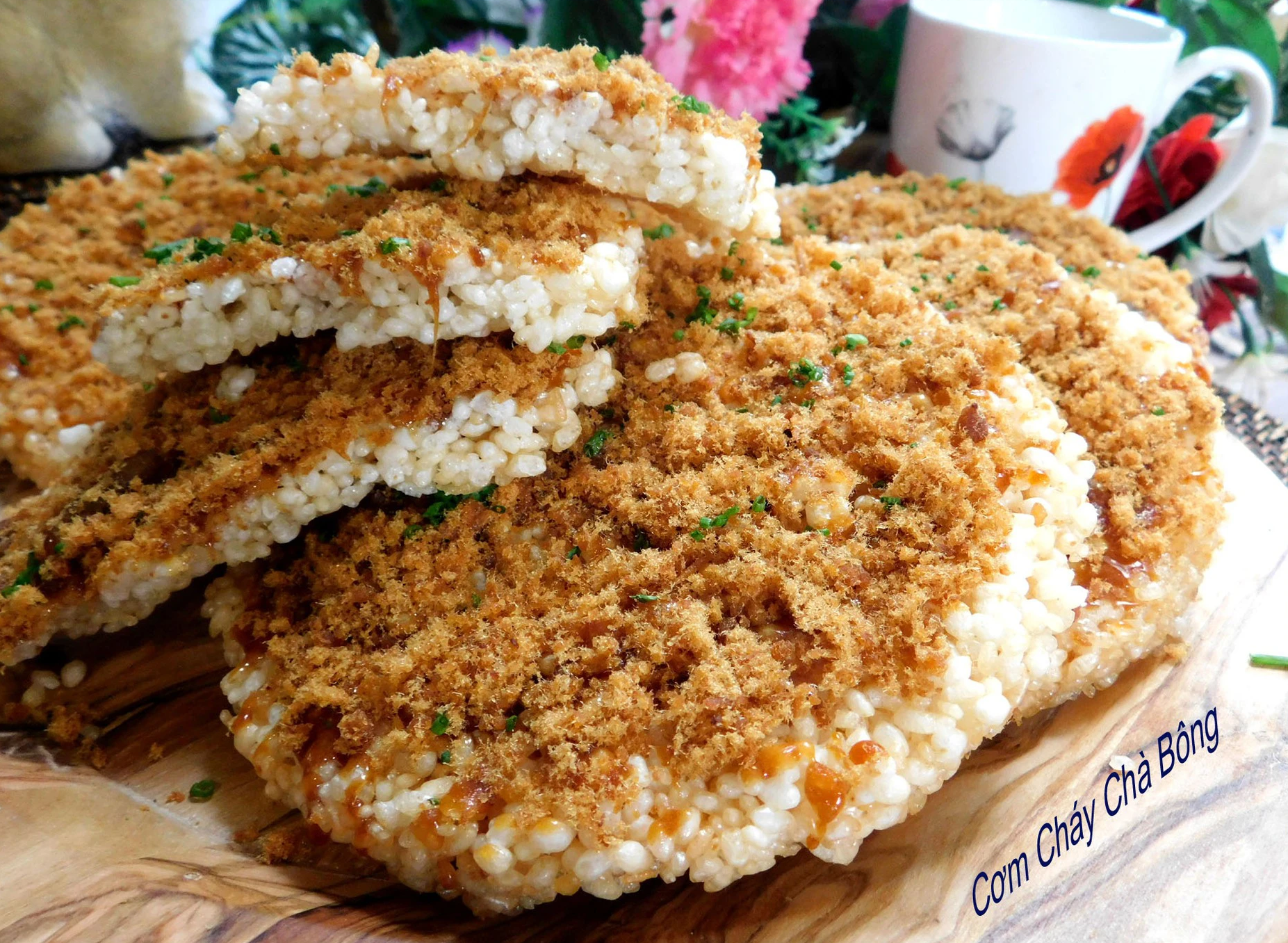 Cách làm cơm cháy chà bông - Ảnh 7.