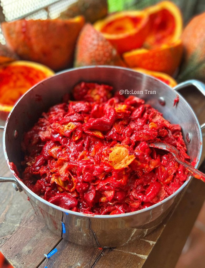 Gấc đã cuối mùa nhanh tay làm cách này để gấc cả năm màu vẫn đẹp, cần lúc nào có ngay lúc đó - Ảnh 5.