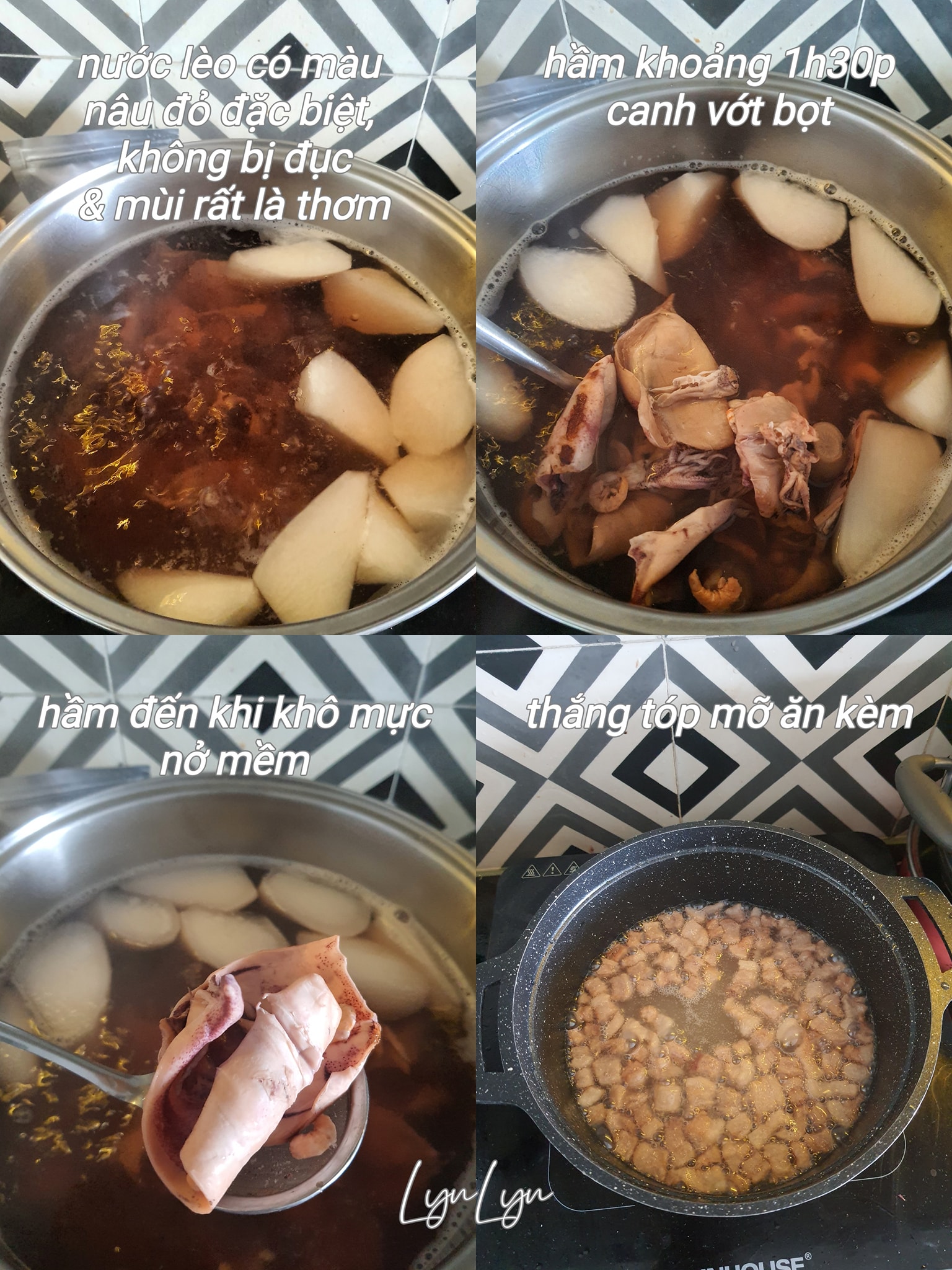 Mách bạn cách nấu hủ tiếu mực khô lạ miệng cực ngon - Ảnh 4.