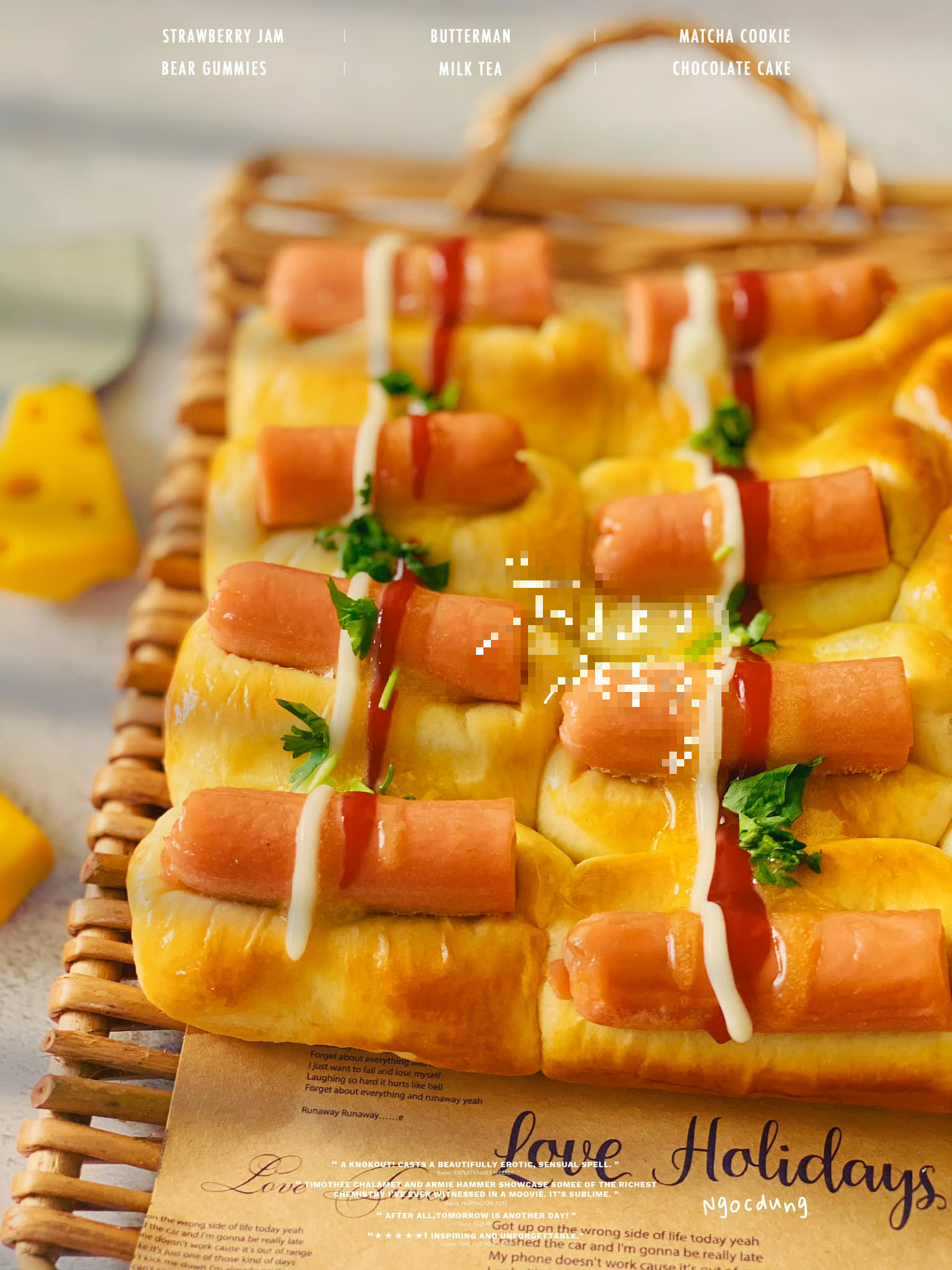 Bánh mì xúc xích phiên bản "dễ thương", nhìn là mê ăn là nghiền - Ảnh 3. Bánh mì xúc xích phiên bản "dễ thương", nhìn là mê ăn là nghiền - Ảnh 3.