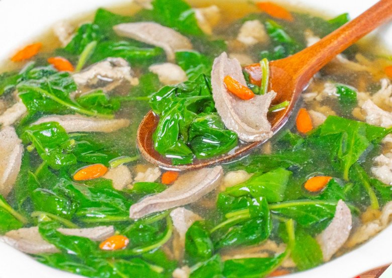 Loại lá có canxi cao hơn sữa nhưng ít người biết ăn, nấu chung với gan lợn được món đại bổ - Ảnh 9.