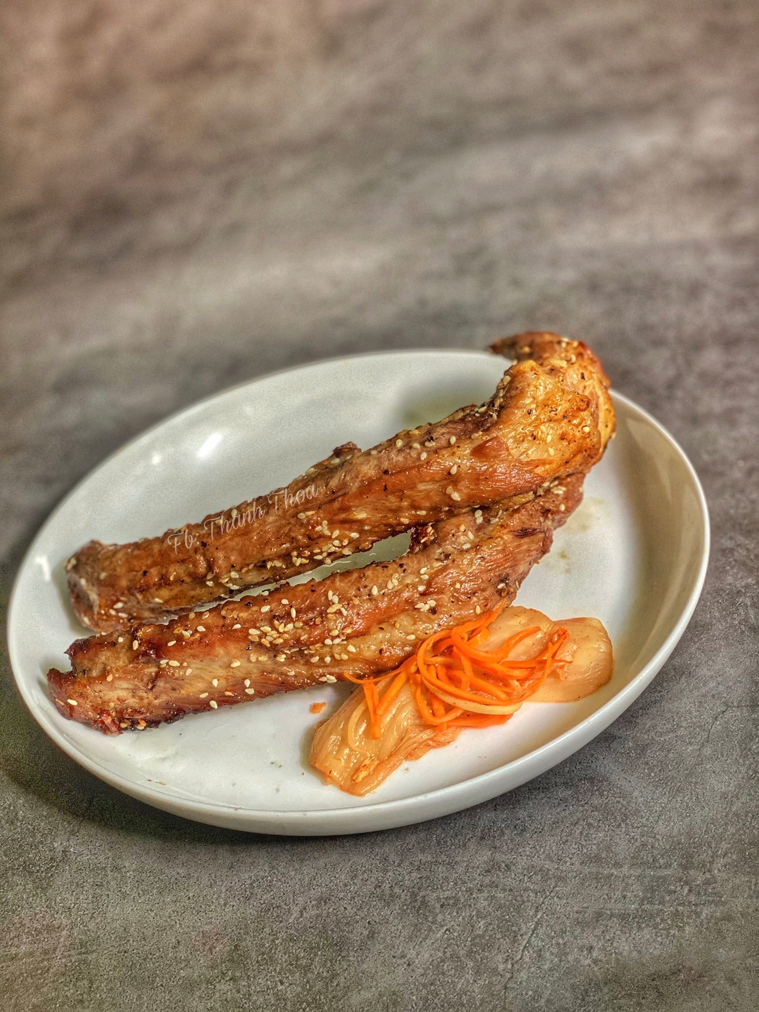 Nướng sườn non bằng nồi chiên không dầu, nhiệt độ bao nhiêu là thích hợp? - Ảnh 1. Nướng sườn non bằng nồi chiên không dầu, nhiệt độ bao nhiêu là thích hợp? - Ảnh 1.