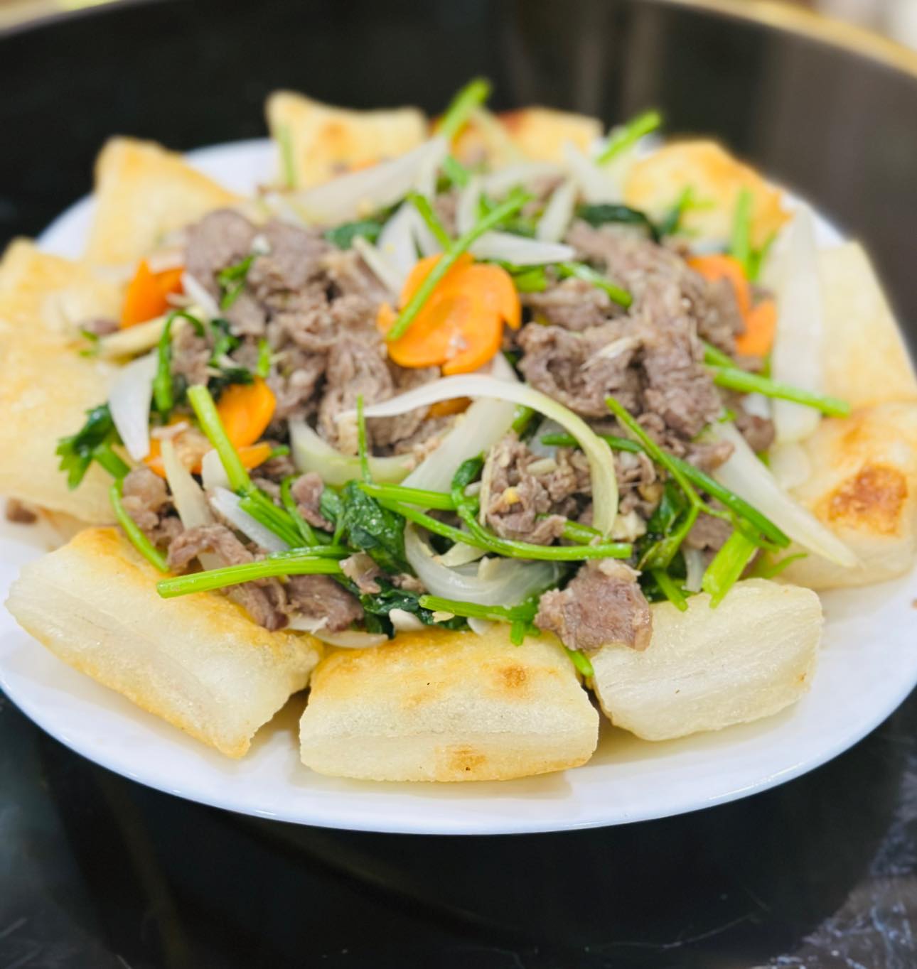 Lạ miệng hấp dẫn với món phở chiên phồng - Ảnh 7.