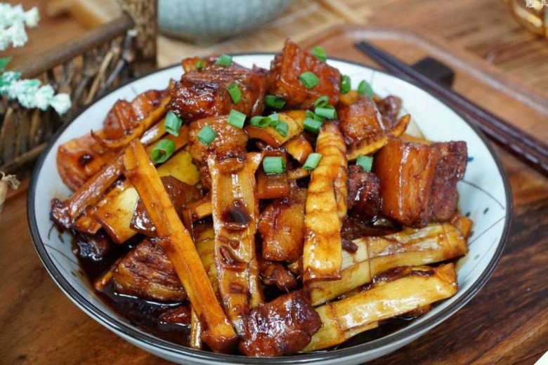 Củ này sau mưa mọc lên như nấm, nấu chung với thịt ba chỉ được món ngon, ăn một lần nhớ mãi - Ảnh 12.