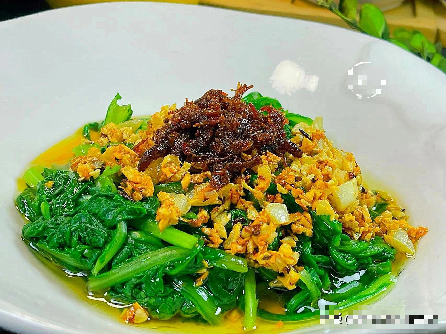 Loại rau an thần, dưỡng tâm, bổ sung năng lượng cho não, trộn với tỏi phi vừa thơm vừa ngọt- Ảnh 6.