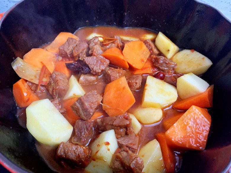 Bò hầm cà chua kiểu này mềm ngon không hề dai, người già trẻ con đều phải khen tấm tắc- Ảnh 11. Bò hầm cà chua kiểu này mềm ngon không hề dai, người già trẻ con đều phải khen tấm tắc- Ảnh 11.